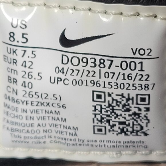 Nike Metcon 8 Matt Fraser Men's Black Red Gym Shoes DO9387-001 US Size 8.5 - Picture 11 of 11